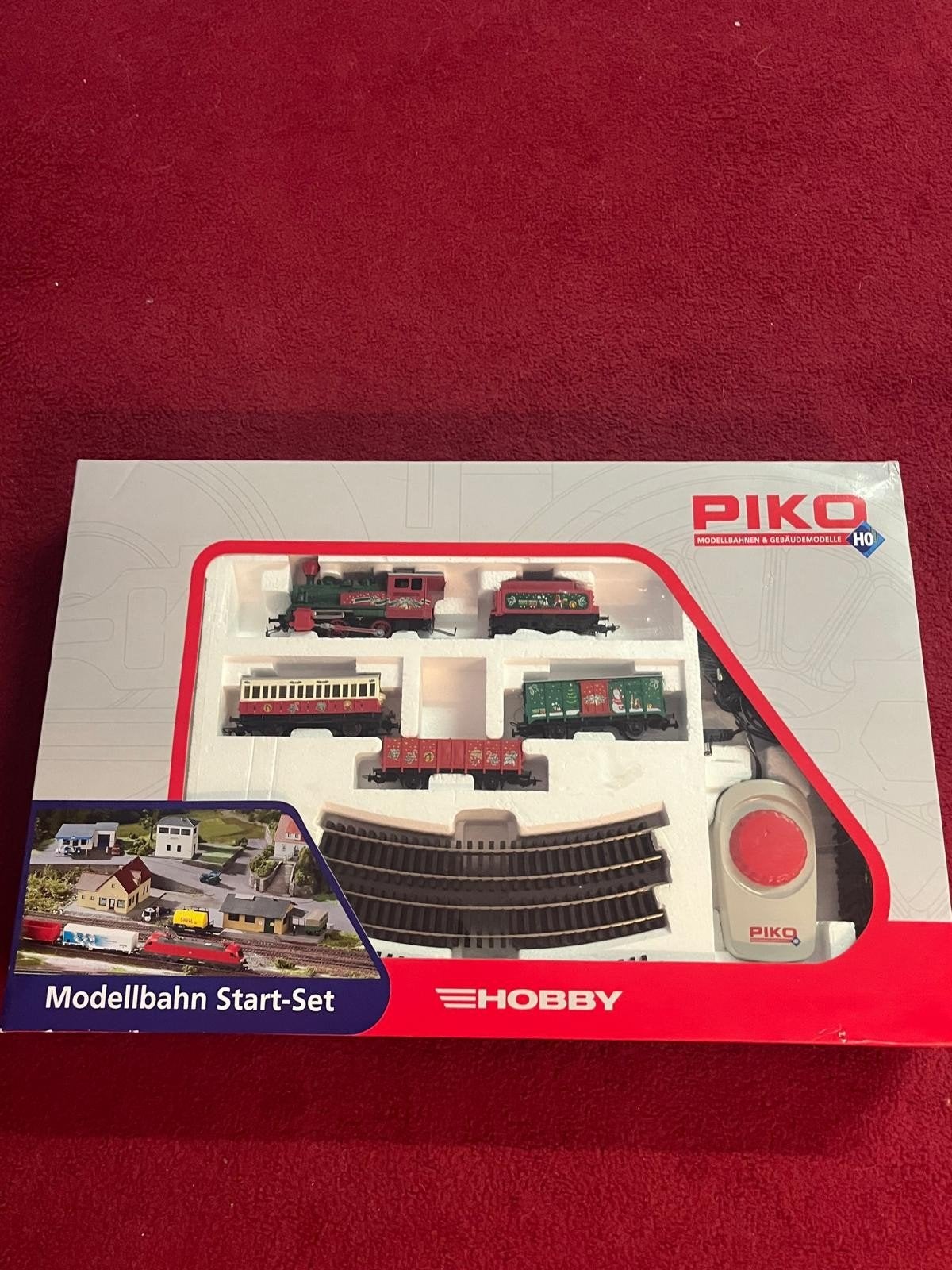 Piko Modellbahn Start-Set - Christmas Edition, Treinset, Gelijkstroom, Zo goed als nieuw, Piko