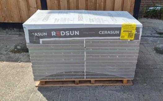 Keramiscge tegels 60x60x4cm cerasun grijs, Ophalen, Nieuw, Keramiek, 10 m² of meer