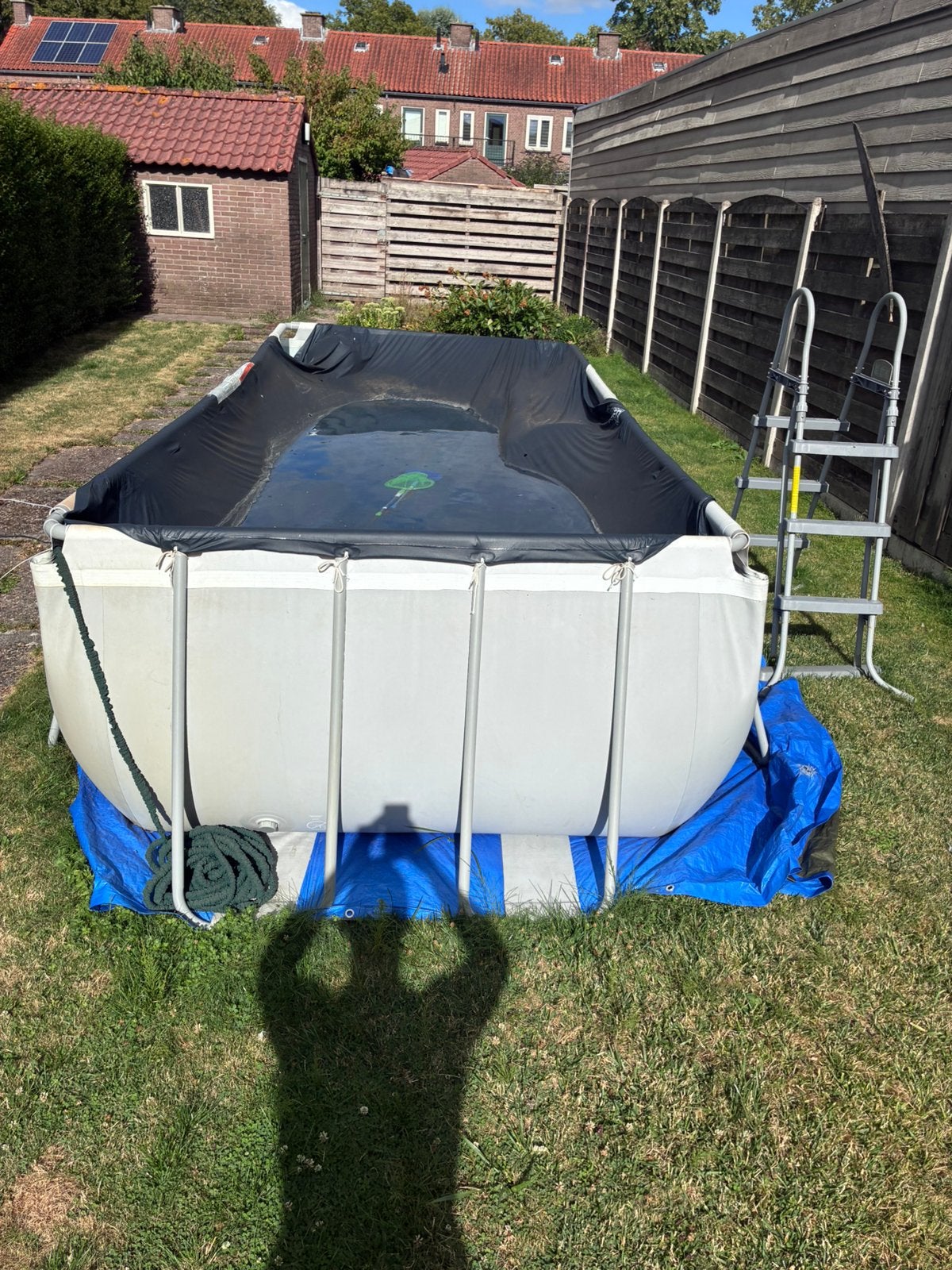 Bestway zwembad 4x2x1, Ophalen, Gebruikt, Minder dan 80 cm, Opzetzwembad