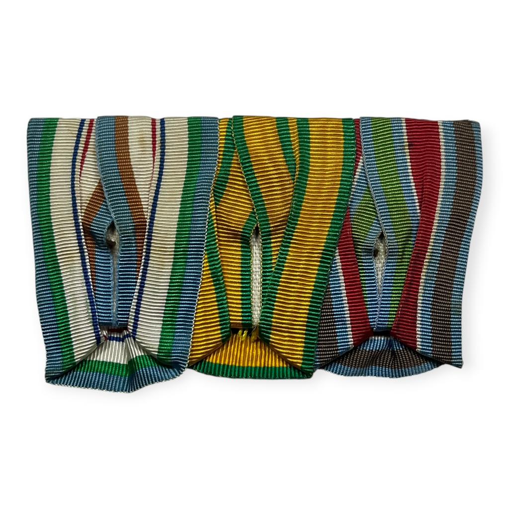 Medaille spange Landmacht 3 linten Libanon, Verzamelen, Militaria | Algemeen, Ophalen of Verzenden, Landmacht, Nederland, Lintje, Medaille of Wings