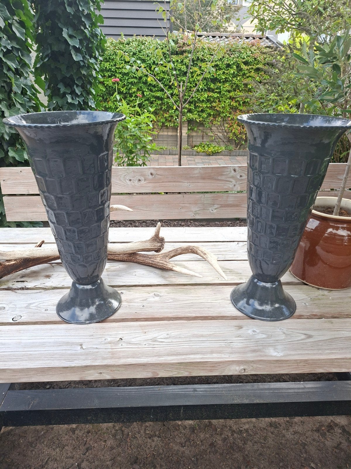 Bloemen vazen., Tuin en Terras, Ophalen