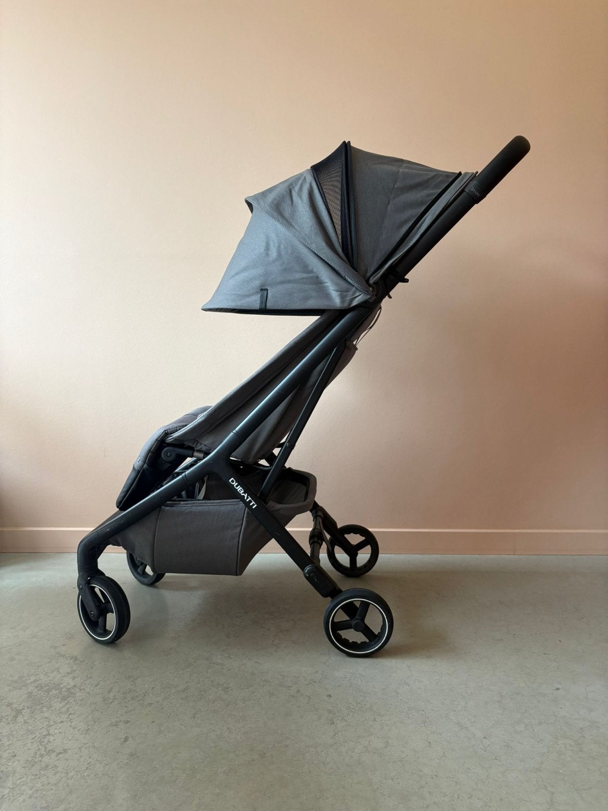 Dubatti Smart buggy met regenhoes - Eenvoudig inklapbaar, Kinderen en Baby's, Buggy's, Ophalen of Verzenden, Gebruikt, Overige merken