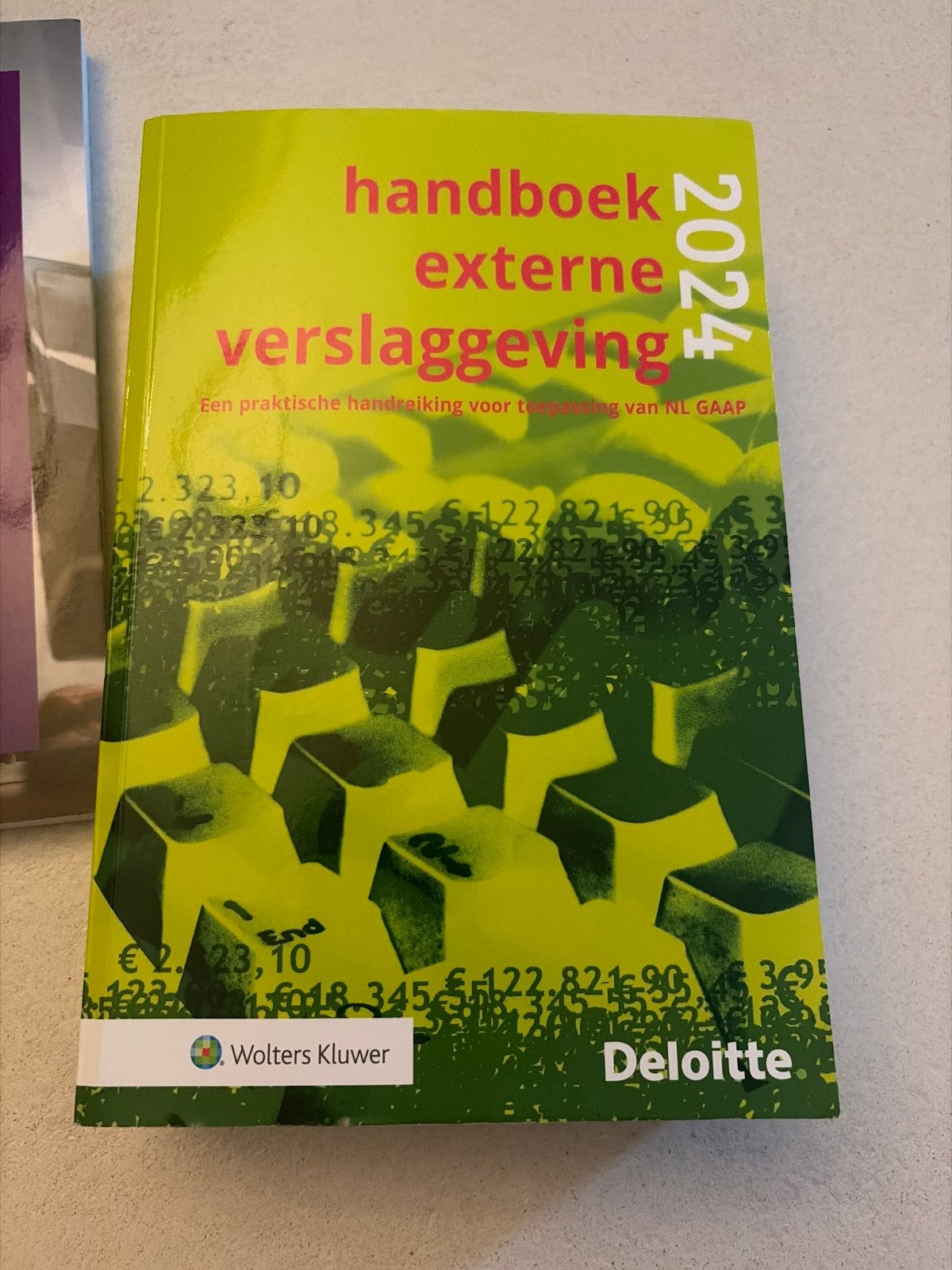 Handboek Externe Verslaggeving 2024 - Wolters Kluwer, Ophalen of Verzenden, Gamma, Zo goed als nieuw, HBO
