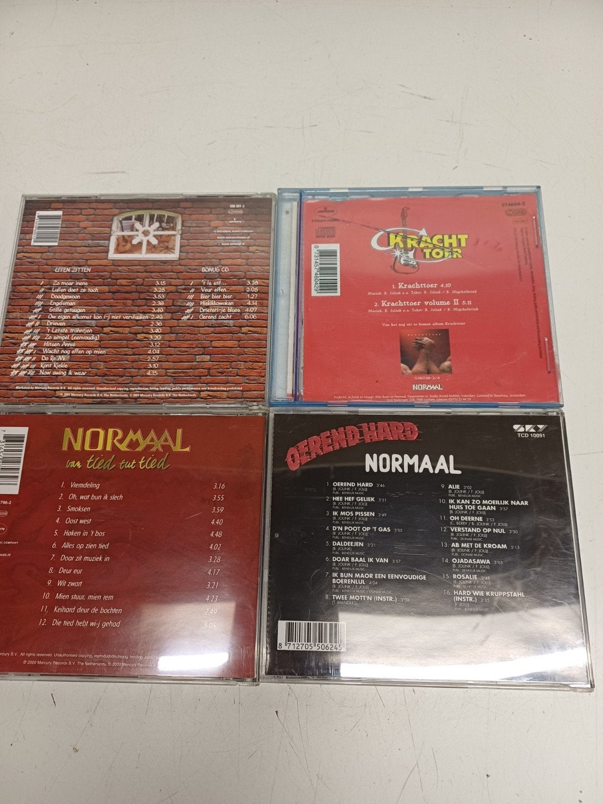 Normaal CD collectie:Van Tied Tut Tied, Oerend Hard, Kracht, Ophalen of Verzenden, Gebruikt, Streekmuziek, Album