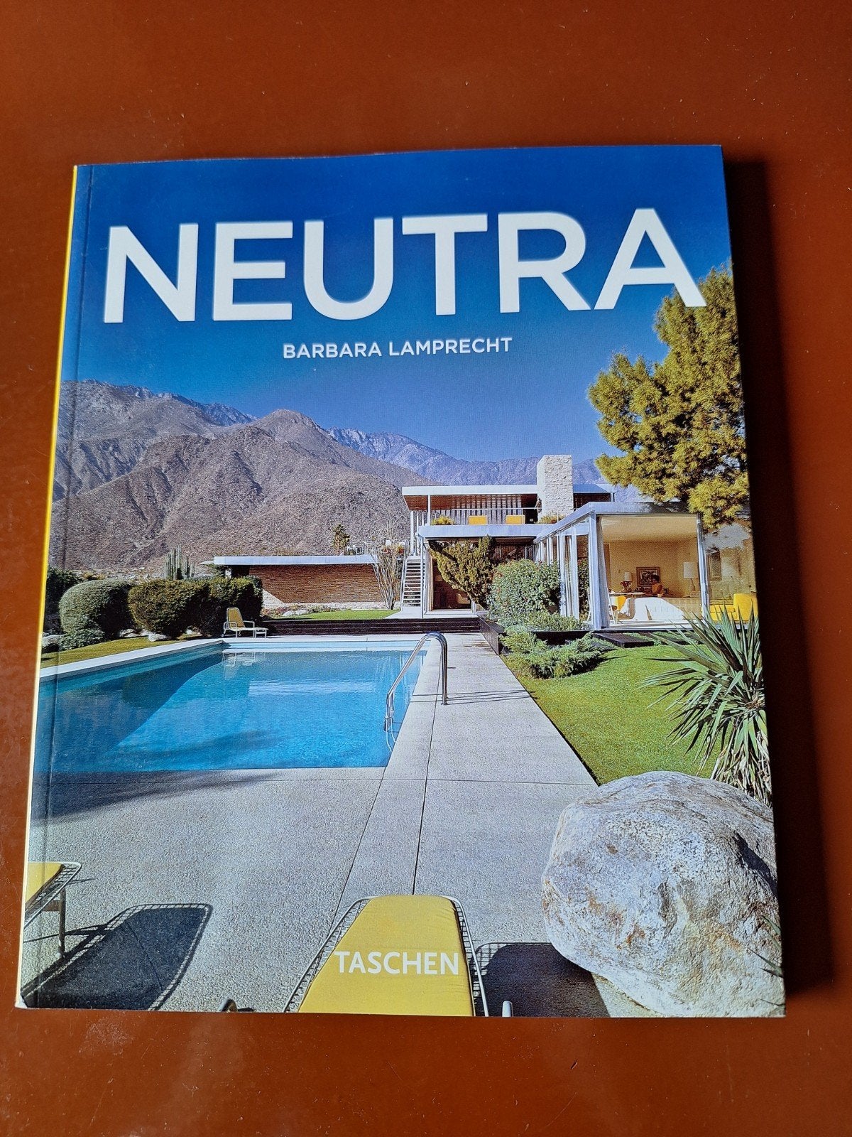 Boek Neutra architect gebouwen design architectuur, Antiek en Kunst, 30 cm, Ophalen of Verzenden, Papier/karton, Blauw
