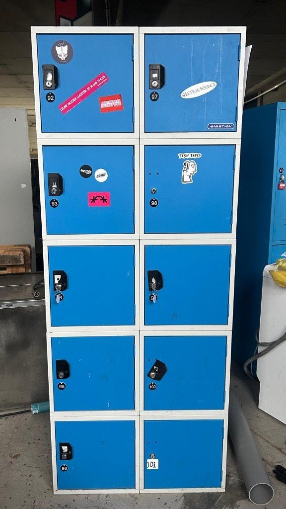 Gebruikte Locker 10 deurs, Ophalen, Gebruikt