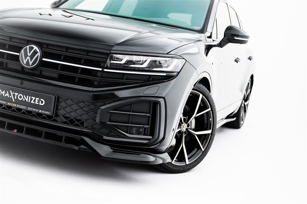 Maxton Design Splitter Spoiler Voor VW Touareg R Line MK3 Fa