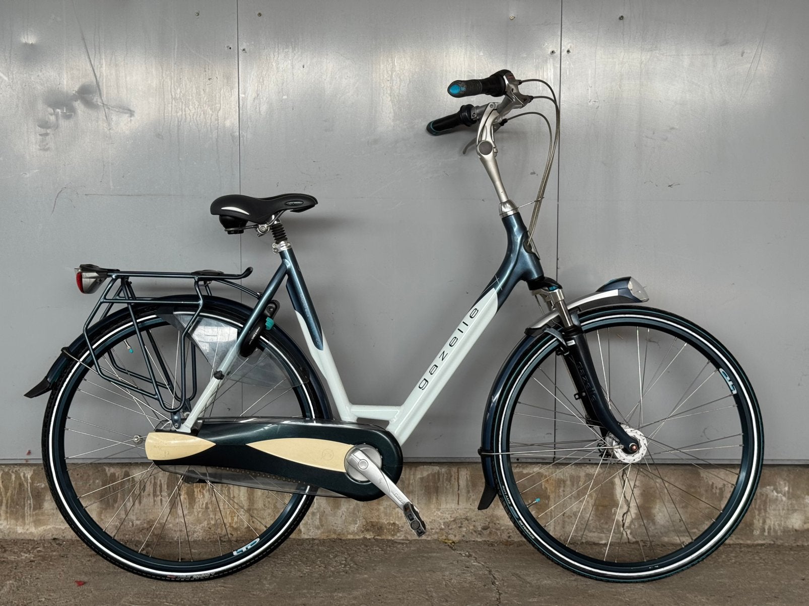 Prachtige Gazelle Montreux LTD D57 N8 Stadsfiets - Garantie, Versnellingen, Zo goed als nieuw, Gazelle, Trommelrem