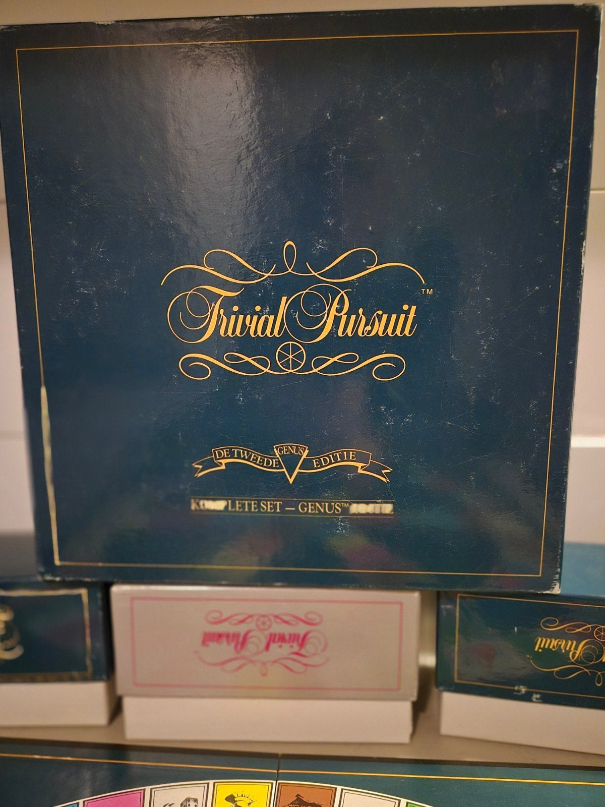 Trivial Pursuit Tweede Editie, Hobby en Vrije tijd, Drie of vier spelers, Ophalen of Verzenden, Gebruikt, Parker Brothers