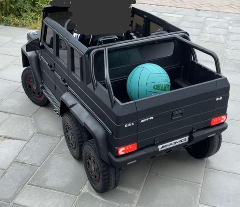 Mercedes G63 AMG 6x6 Kinderauto met afstandsbediening, Ophalen, Gebruikt, Afstandsbediening