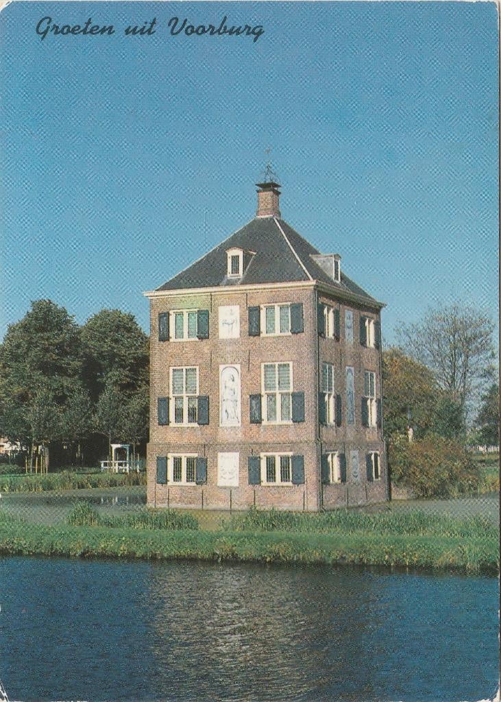 VOORBURG Huygensmuseum Hofwijck Groeten, Verzenden, 1980 tot heden, Gelopen, Zuid-Holland