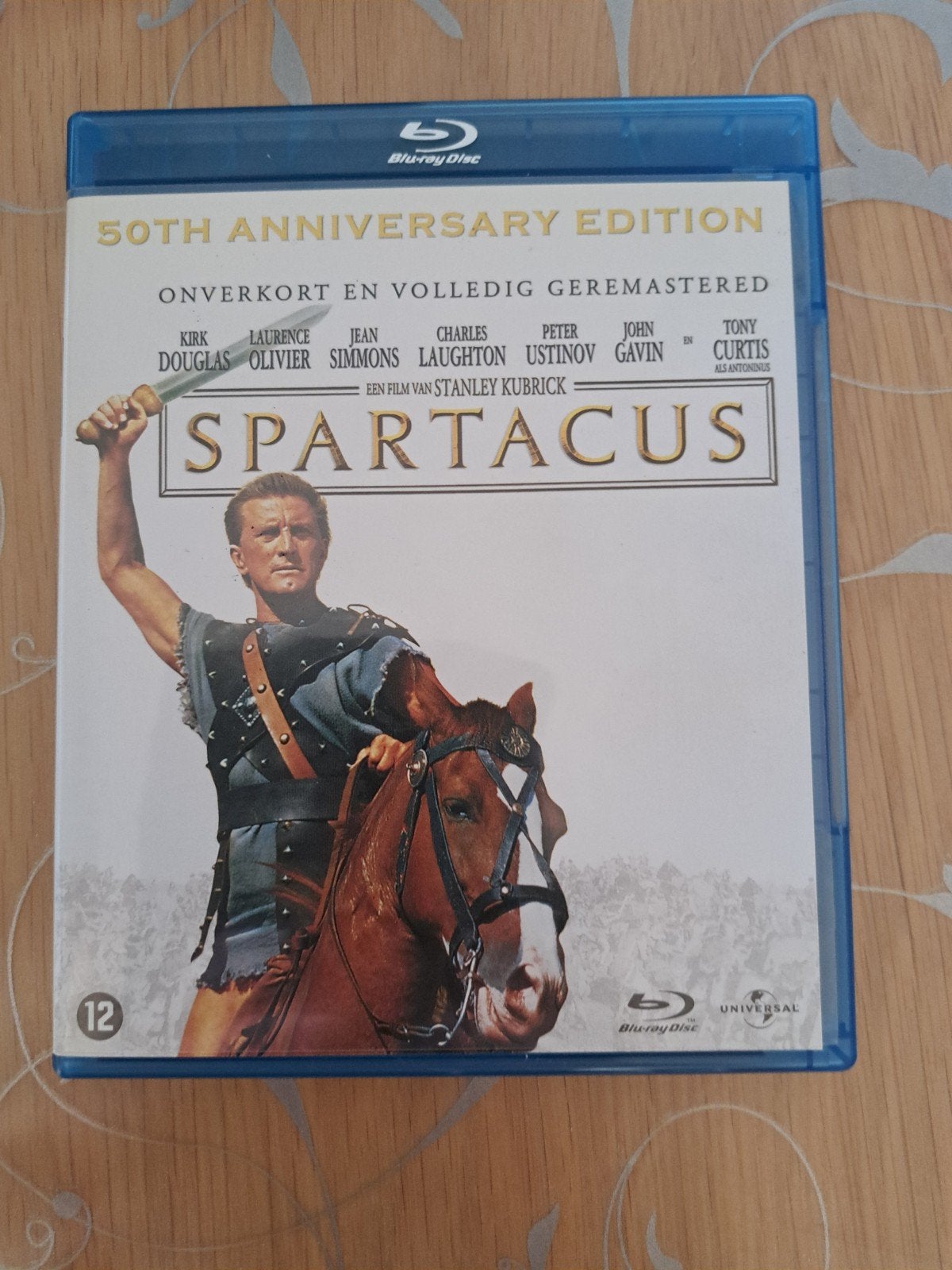 Spartacus blue ray, Cd's en Dvd's, Blu-ray, Ophalen of Verzenden, Zo goed als nieuw, Actie