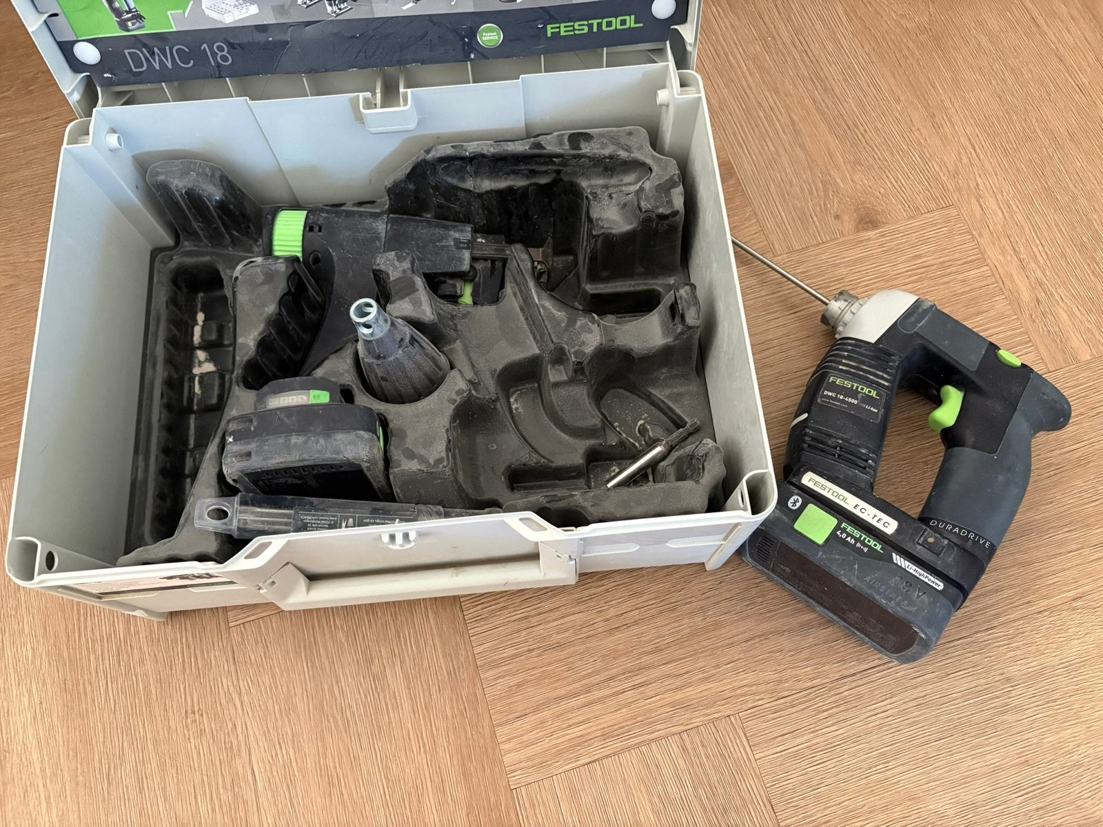 Festool DWC 18 Duradrive, Doe-het-zelf en Verbouw, Ophalen, Zo goed als nieuw, Boor- en Schroefmachine