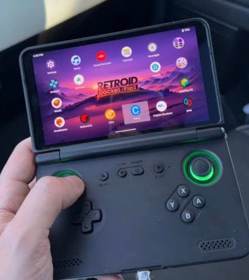 Retroid Pocket Flip 2 - Krachtige Gaming Handheld, Ophalen of Verzenden, Retroid, Zo goed als nieuw