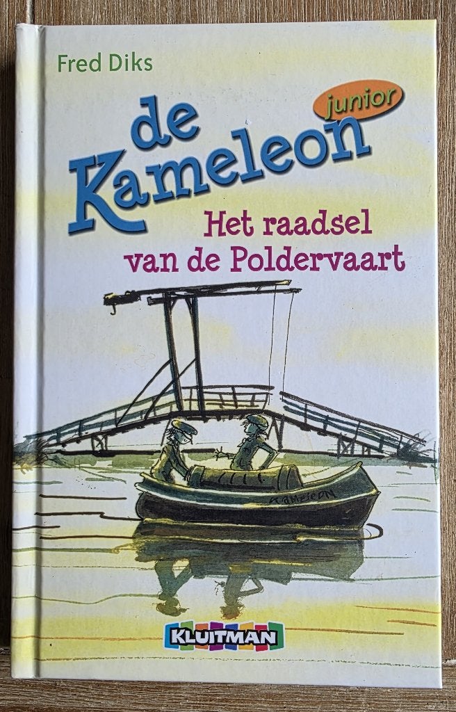 De Kameleon - Het raadsel van de Poldervaart - Fred Diks  , Ophalen of Verzenden, Zo goed als nieuw, Fred Diks, Fictie algemeen