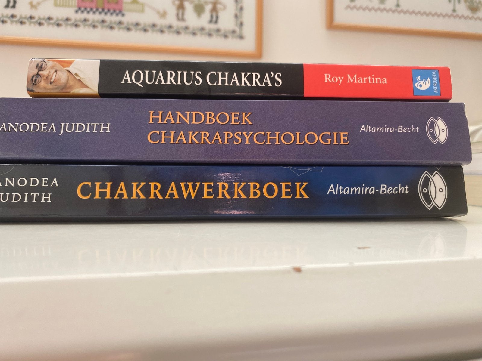 Chakra Boeken: Handboek, Werkboek & Aquarius Chakra's, Boeken, Ophalen of Verzenden, Zo goed als nieuw, Spiritualiteit algemeen