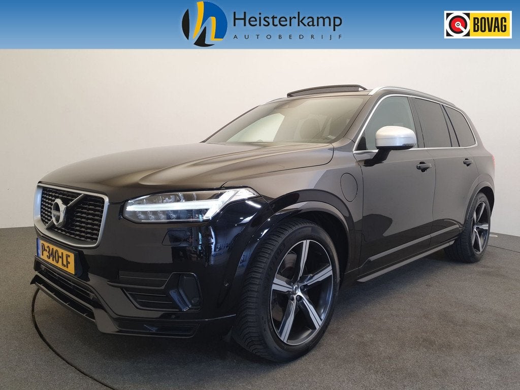 Volvo XC90 2.0 T8 Twin Engine AWD R-Design Panoramadak, Luch, Auto's, Volvo, Bedrijf, Te koop, XC90, 360° camera, 4x4, ABS, Achteruitrijcamera