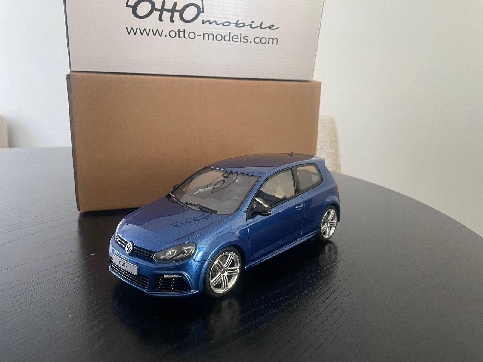 Ottomobile Volkswagen Golf VI R 2010 Rising Blue OT412, Hobby en Vrije tijd, Ophalen of Verzenden, Nieuw, OttOMobile