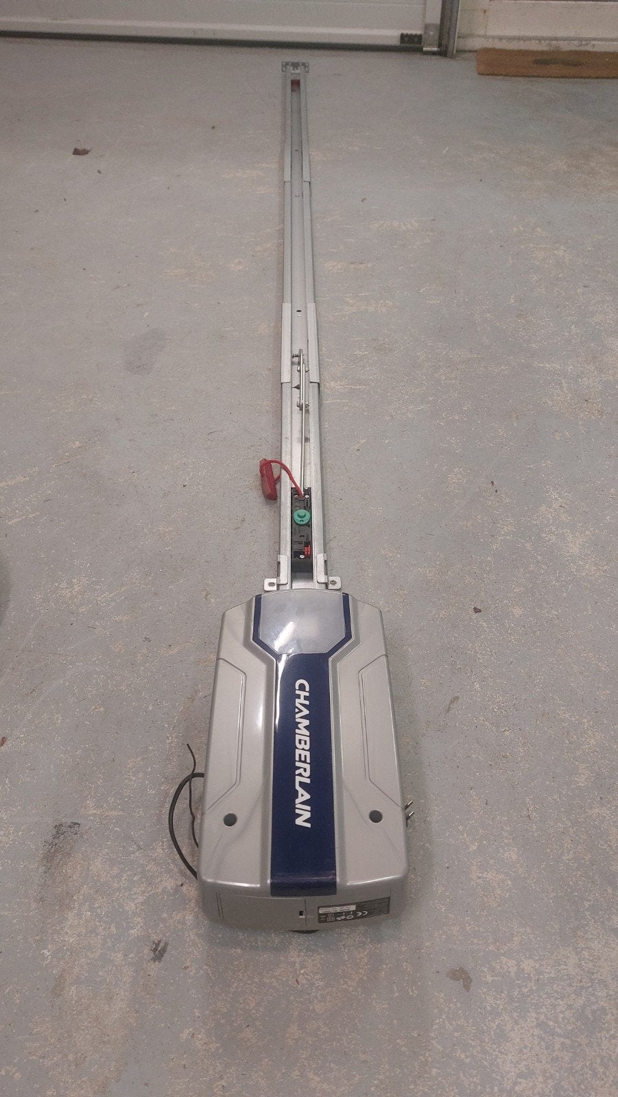Chamberlain garagedeur opener, Ophalen, Gebruikt