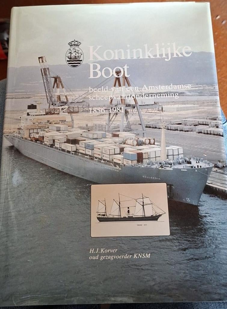 Koninklijke Boot: Amsterdamse scheepvaartonderneming, Boeken, Ophalen of Verzenden, Zo goed als nieuw, H.J. Korver, Nederland