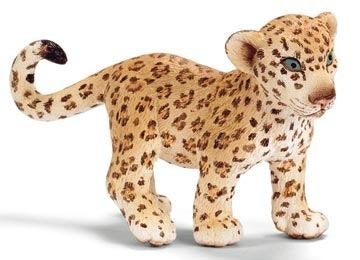 Schleich 14399 jachtluipaard jong, dierfiguur € 0,00, Verzenden, Zo goed als nieuw, Wild dier, Beeldje of Figuurtje