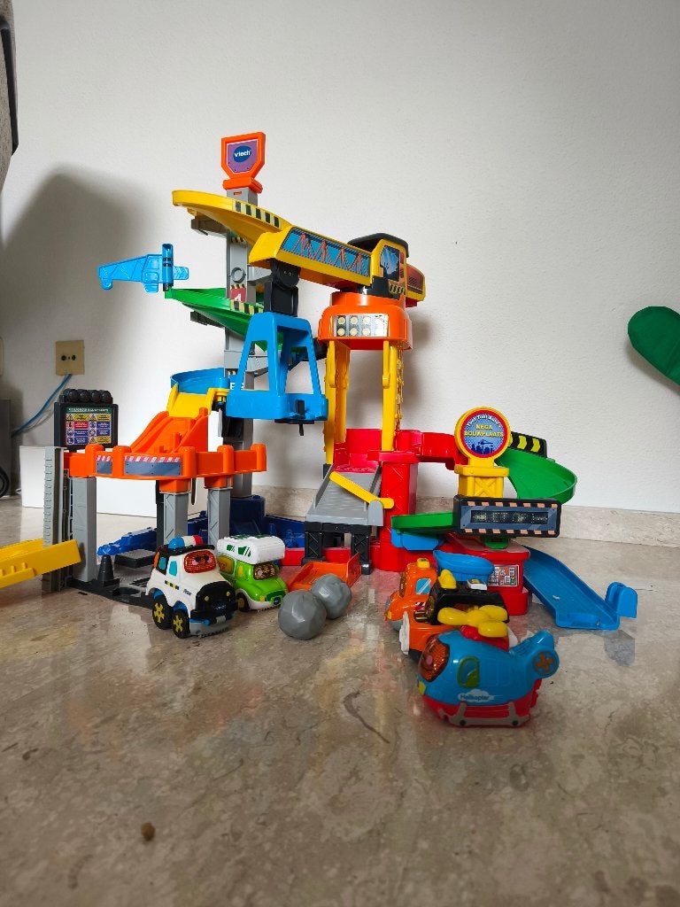 VTech toet toet auto bouwplaats, Ophalen, Gebruikt, 2 tot 4 jaar