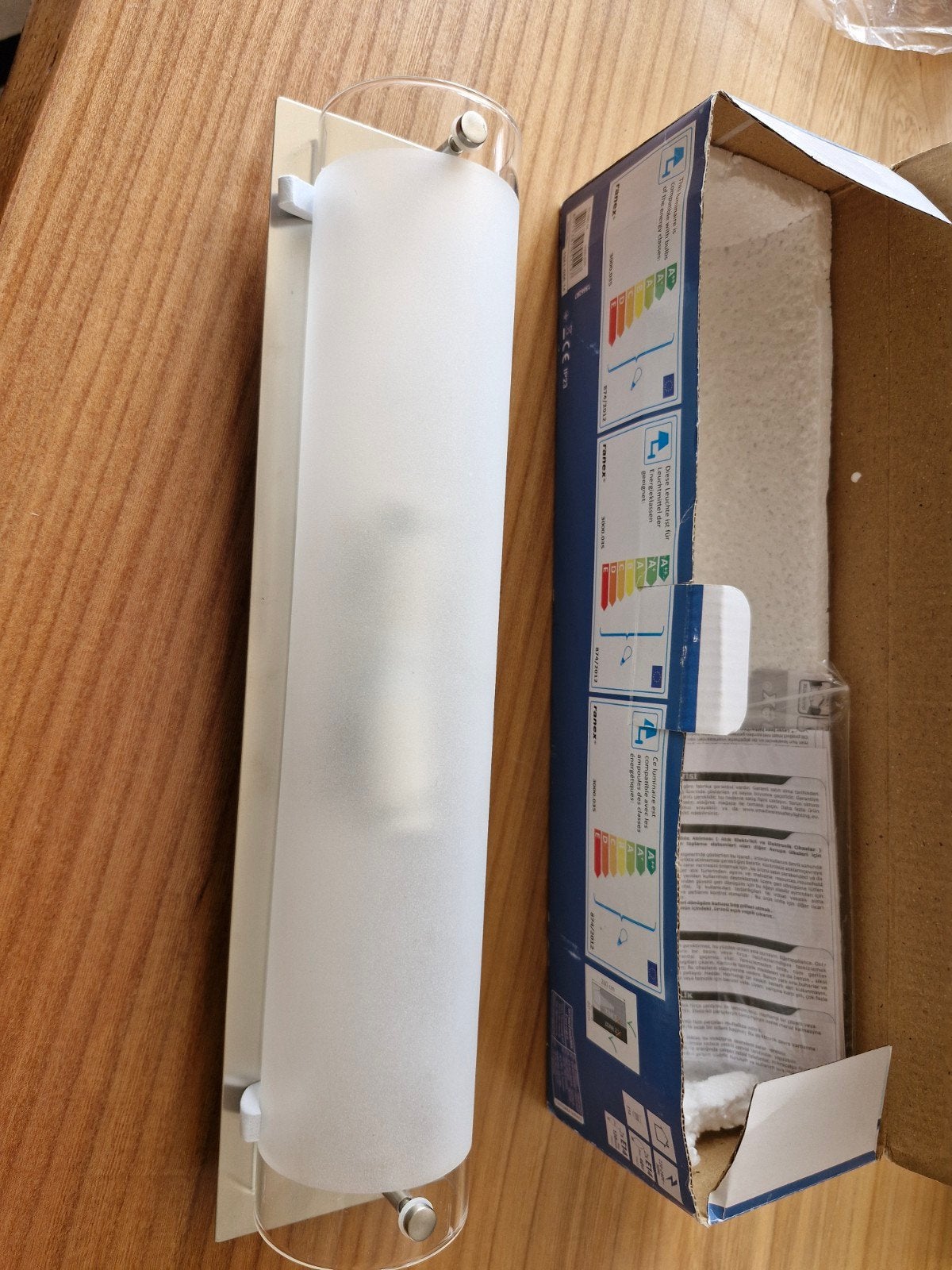 Ranex sanitair wandlamp, Ophalen of Verzenden, Nieuw, Minder dan 50 watt, Lamp met armatuur