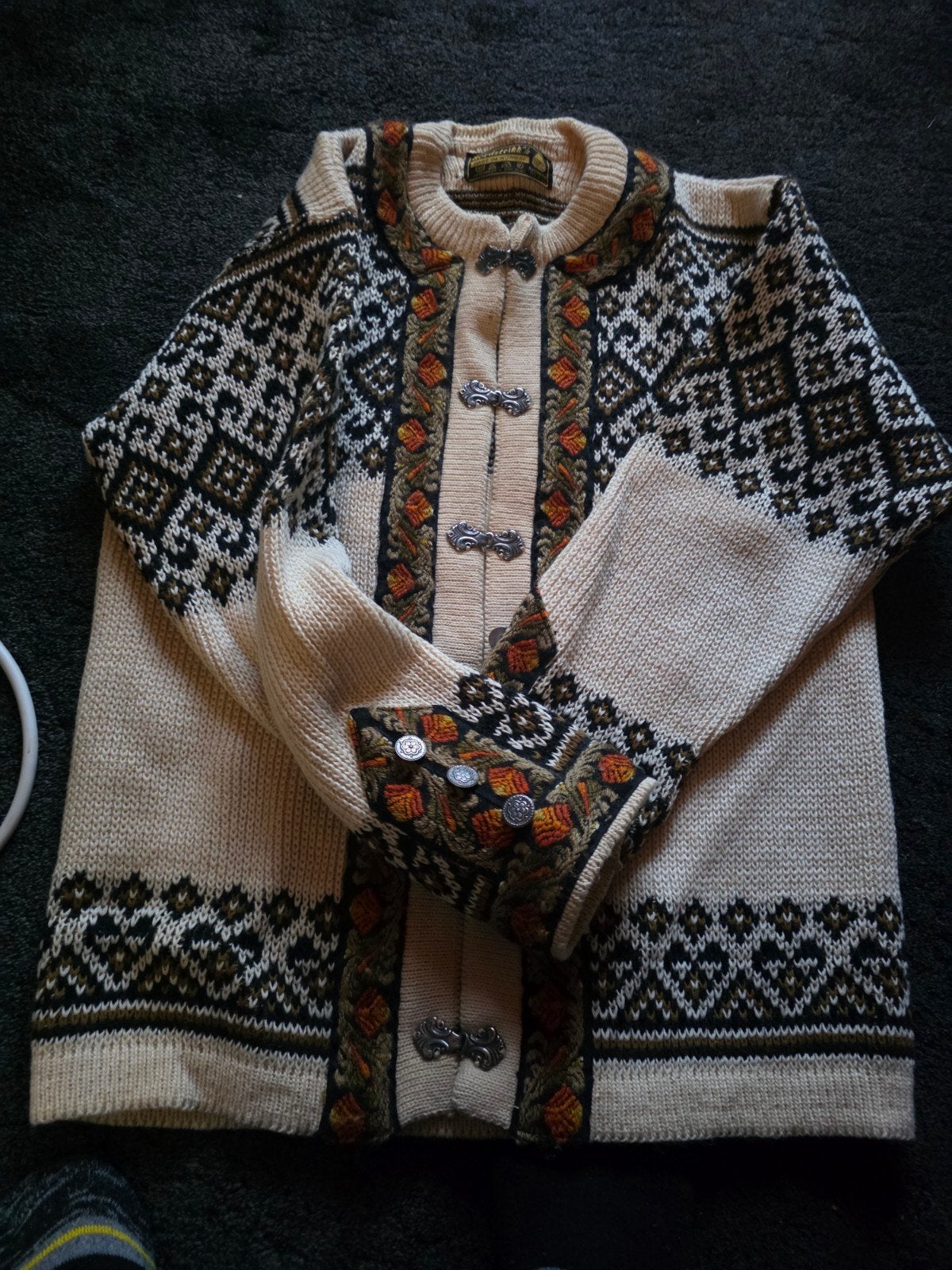 NORDSTRIKK Noorse wollen vest - Zo goed als nieuw, Kleding | Dames, Maat 38/40 (M), NORDSTRIKK, Beige, Ophalen of Verzenden