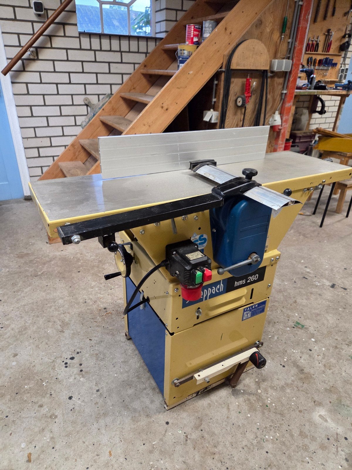 Te koop Scheppach hms 260 vlak en vandiktebank, Doe-het-zelf en Verbouw, Ophalen, Gebruikt, Elektrisch