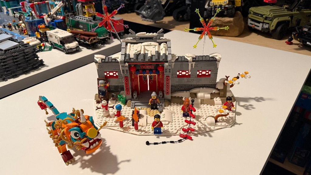 Lego 80106 Story of Nian ZGAN, Kinderen en Baby's, Speelgoed | Duplo en Lego, Lego, Ophalen of Verzenden, Zo goed als nieuw, Compleet