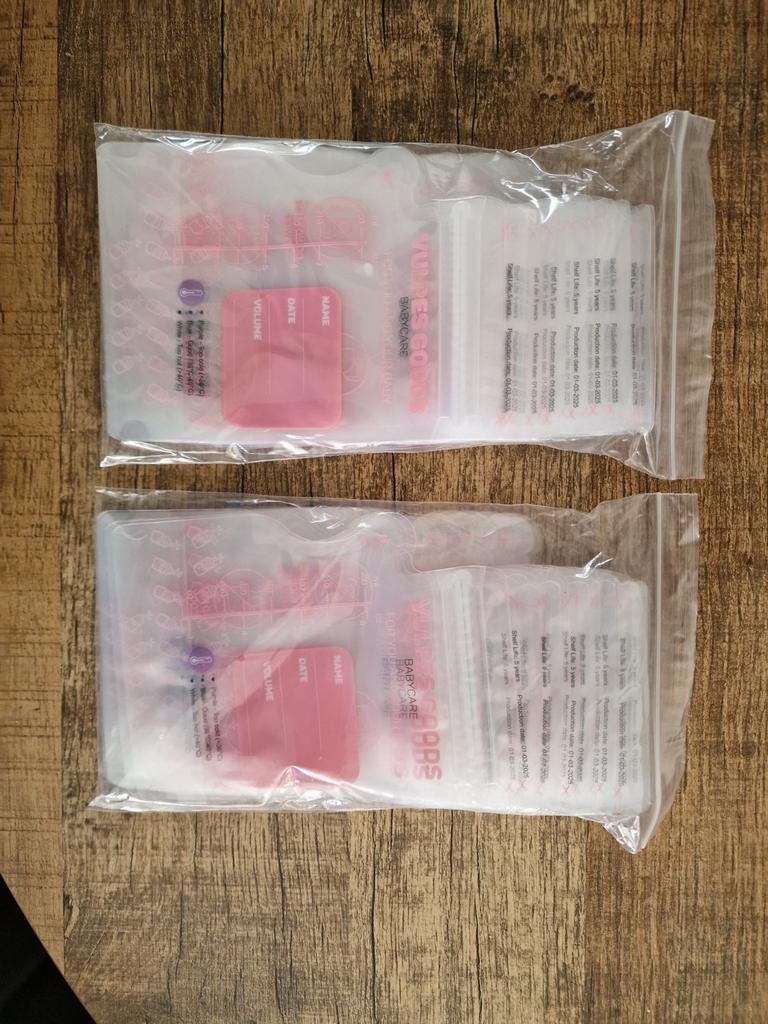 Borstvoeding zakjes 60 stuks, Ophalen, Nieuw, Overige typen