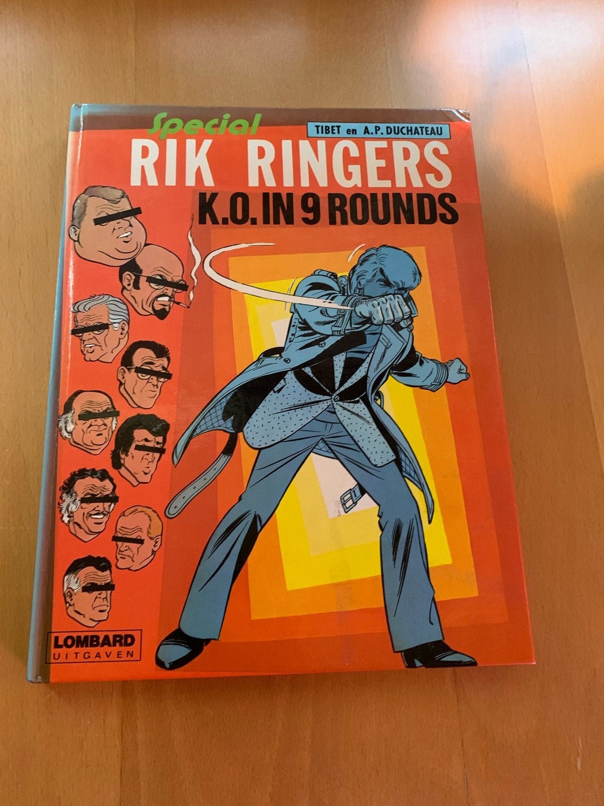 Rik Ringers Special K.O. in 9 Rounds - Lombard Uitgaven, Boeken, Stripboeken, Eén stripboek, Ophalen of Verzenden, Gelezen