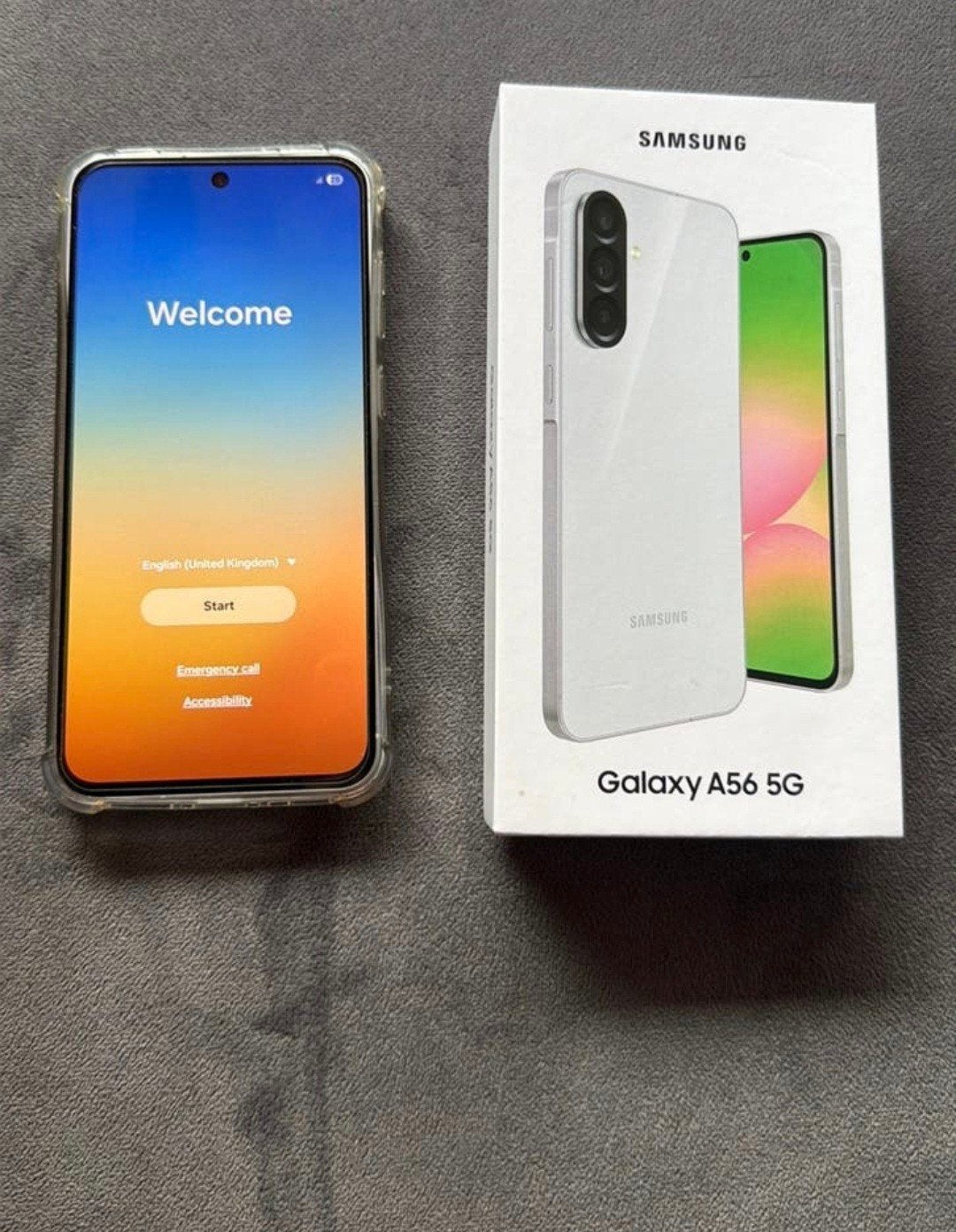 Samsung Galaxy A56, Wit, Touchscreen, Nieuw, Ophalen of Verzenden