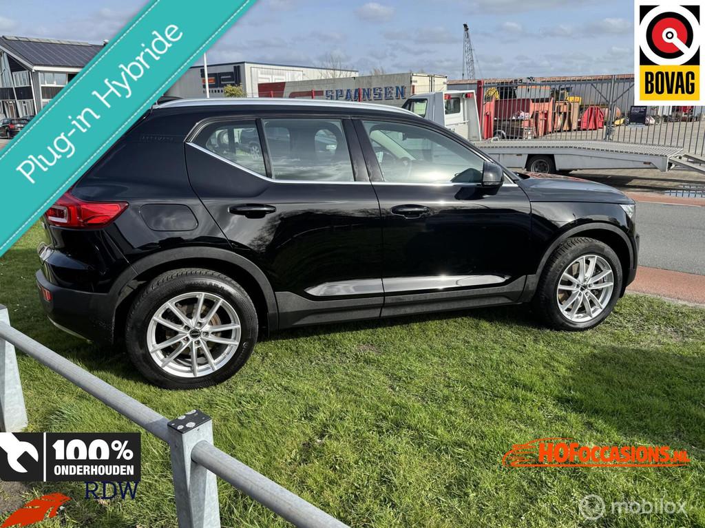 Volvo XC40 1.5 T4 Recharge Inscription DEALER ONDERHOUDEN, Auto's, Stof, Met garantie (alle), Zwart, Bedrijf