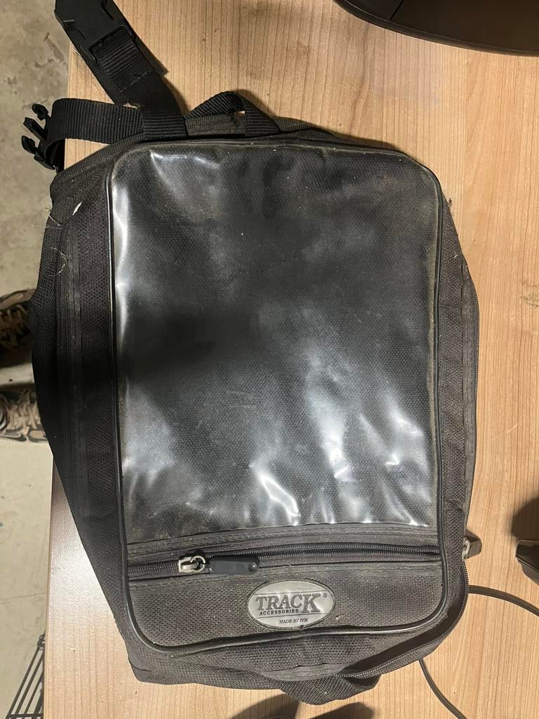 Motortas met magneet tanktas, Ophalen, Gebruikt