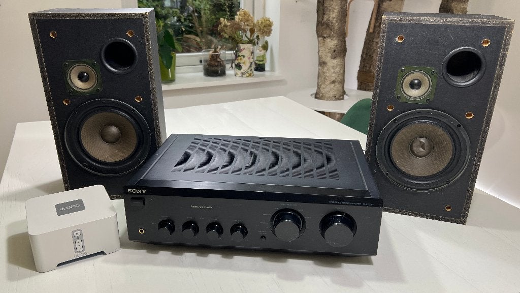 Sonos ZP80 en Sony TA-FE230 Versterker