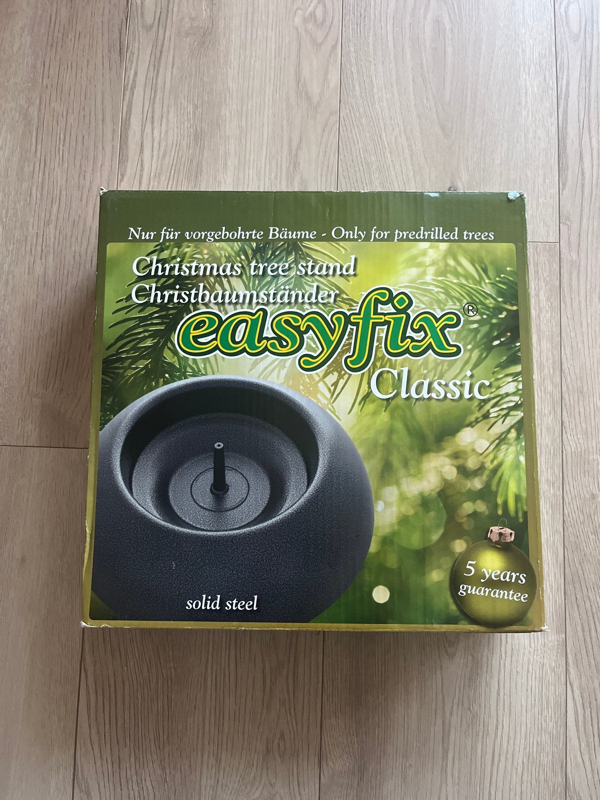 Easyfix - Kerstboom standaard antraciet, Ophalen of Verzenden, Zo goed als nieuw