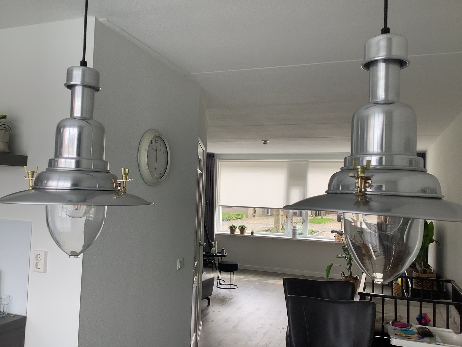 Twee hanglampen, Huis en Inrichting, Ophalen, Zo goed als nieuw