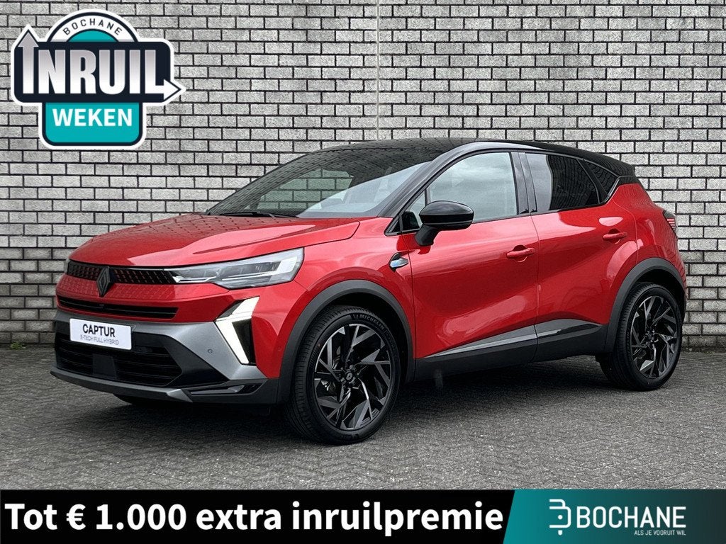 Renault Captur 1.8 E-Tech full hybrid 160 esprit Alpine | Pa, Auto's, Renault, Bedrijf, Te koop, Captur, 360° camera, ABS, Achteruitrijcamera