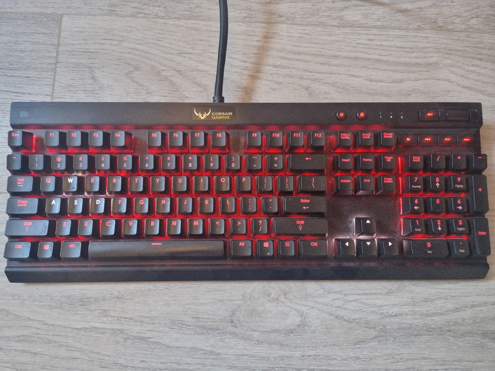Corsair K70 RGB Gaming Toetsenbord - Qwerty, Bedraad, Computers en Software, Ophalen, Qwerty, Bedraad, Corsair