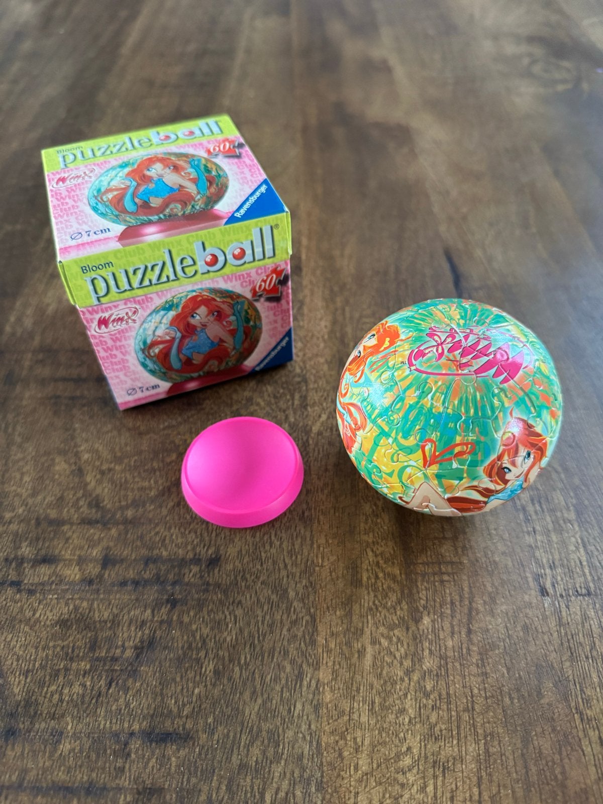 Ravensburger Winx Club Bloom Puzzleball 3D Puzzel, Hobby en Vrije tijd, Ophalen of Verzenden, Minder dan 500 stukjes, Zo goed als nieuw