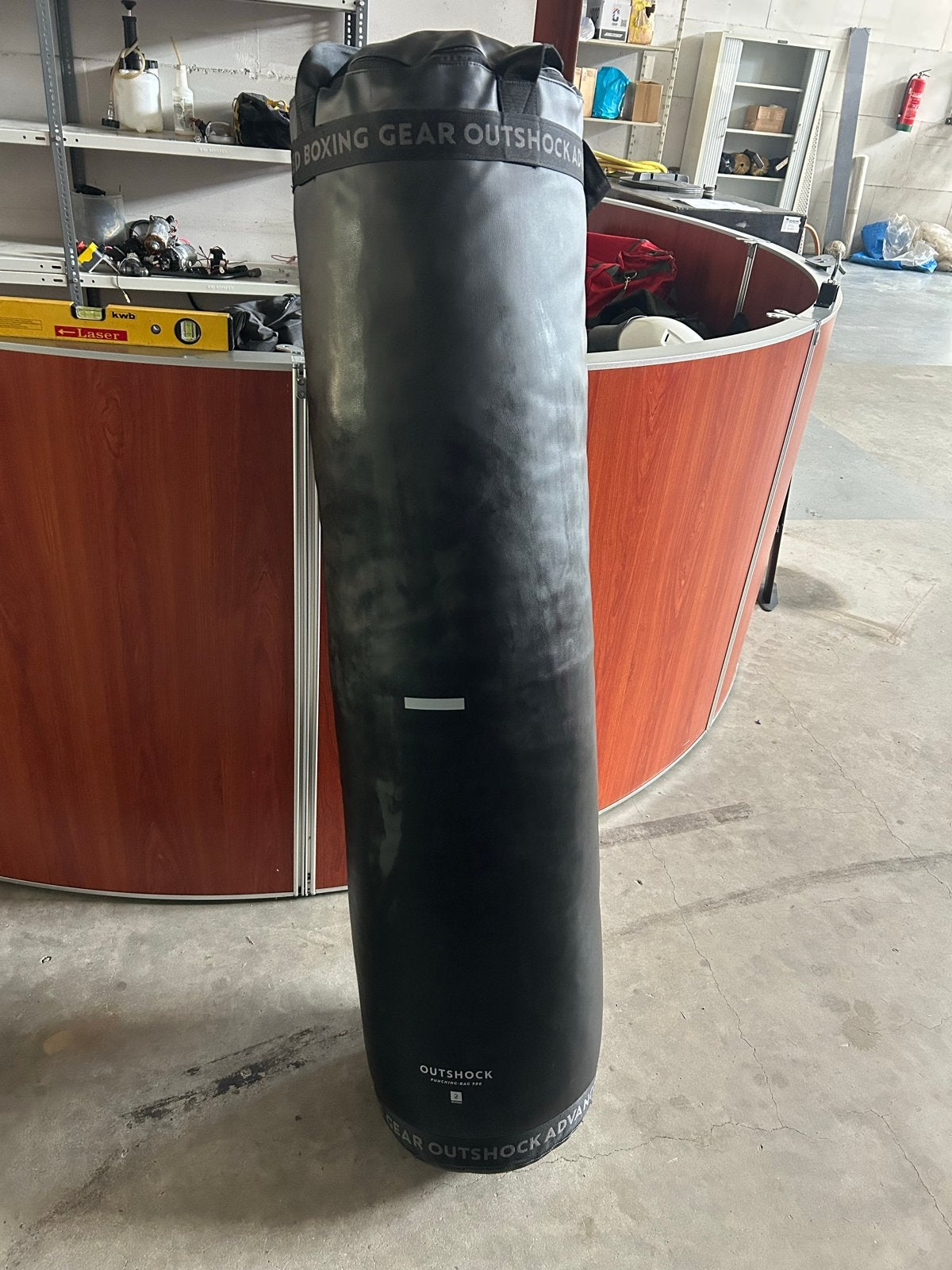 Outshock Bokszak 50 kg - Ideaal voor training, Ophalen of Verzenden, Gebruikt, Bokszak