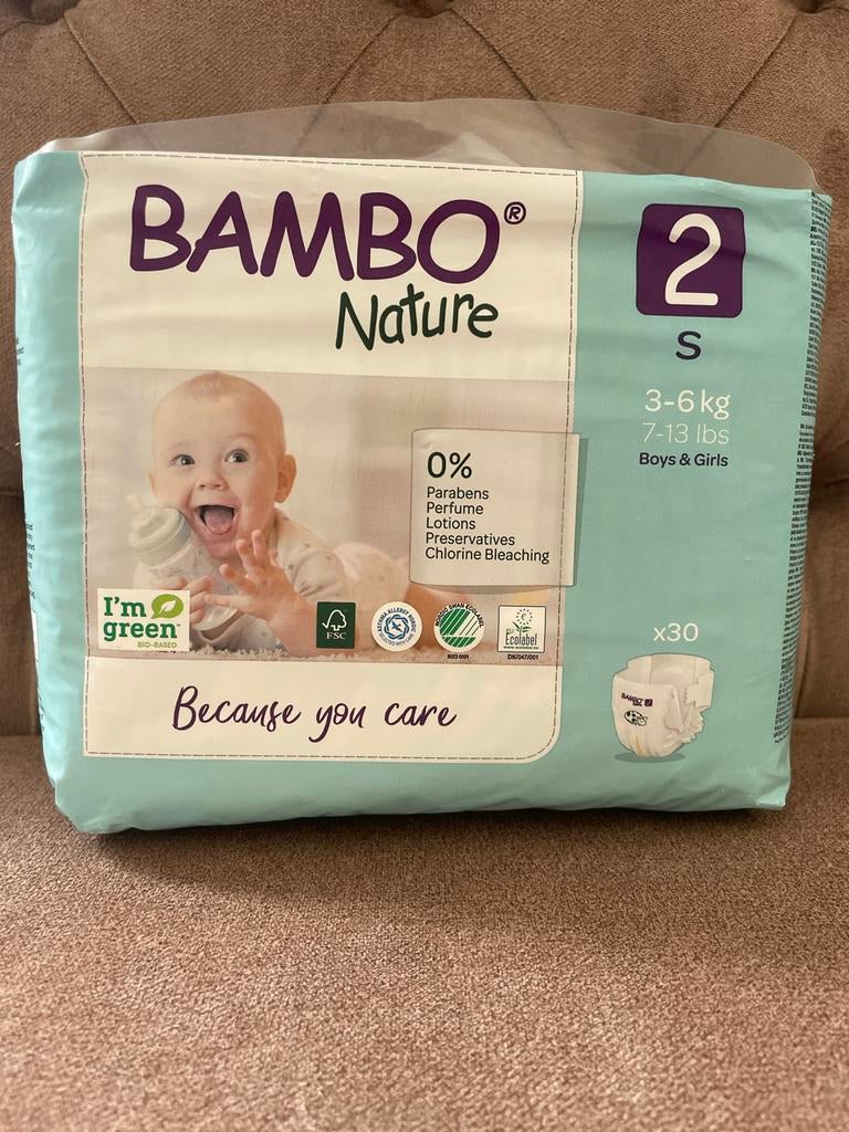 Bambo Nature Luiers - Diverse Maten, Ophalen of Verzenden, Nieuw