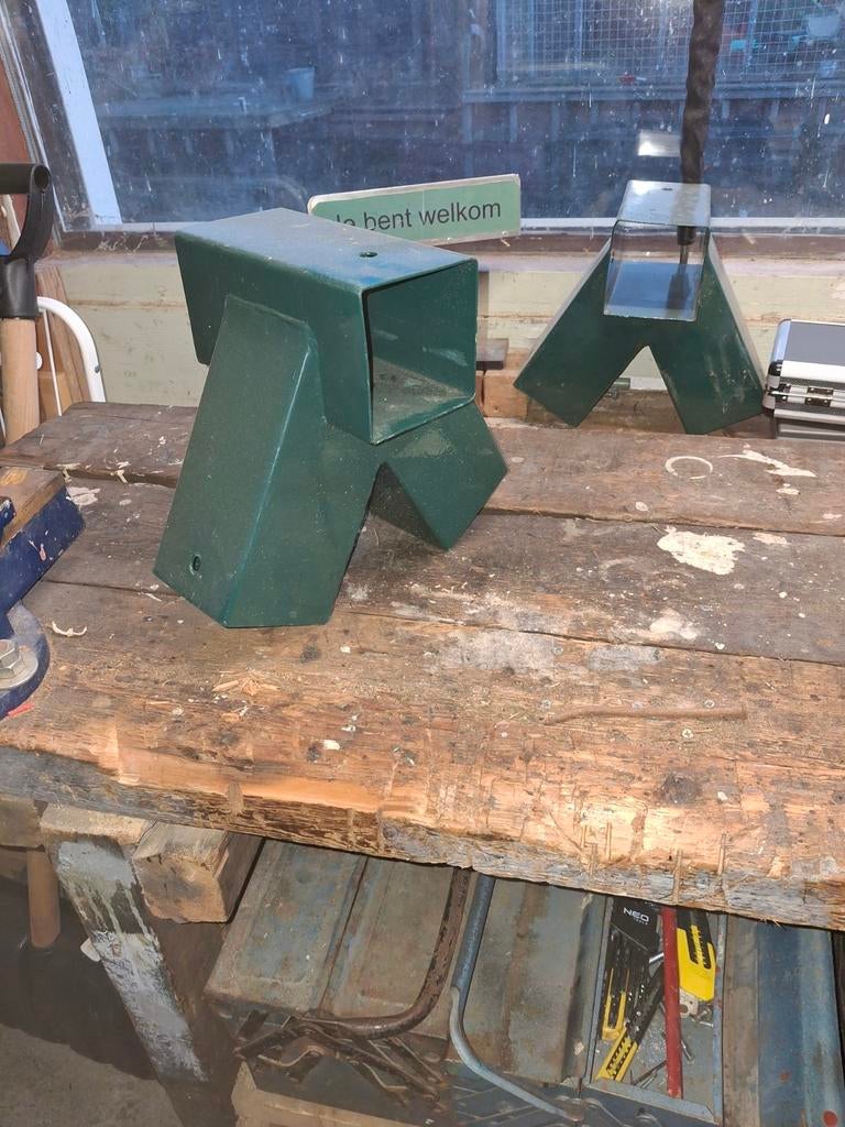 Schommel paal verbinders voor balk maat 90 mm x 90 mm., Tuin en Terras, Ophalen, Nieuw, 2 zitplaatsen