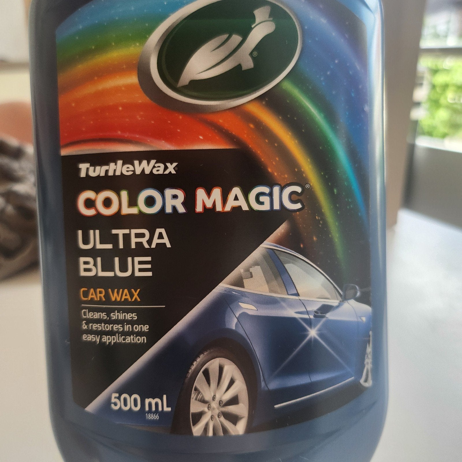 Turtle Wax Color Magic  Nieuw!!Ultra Blue Car Wax 500ml, Auto diversen, Ophalen of Verzenden