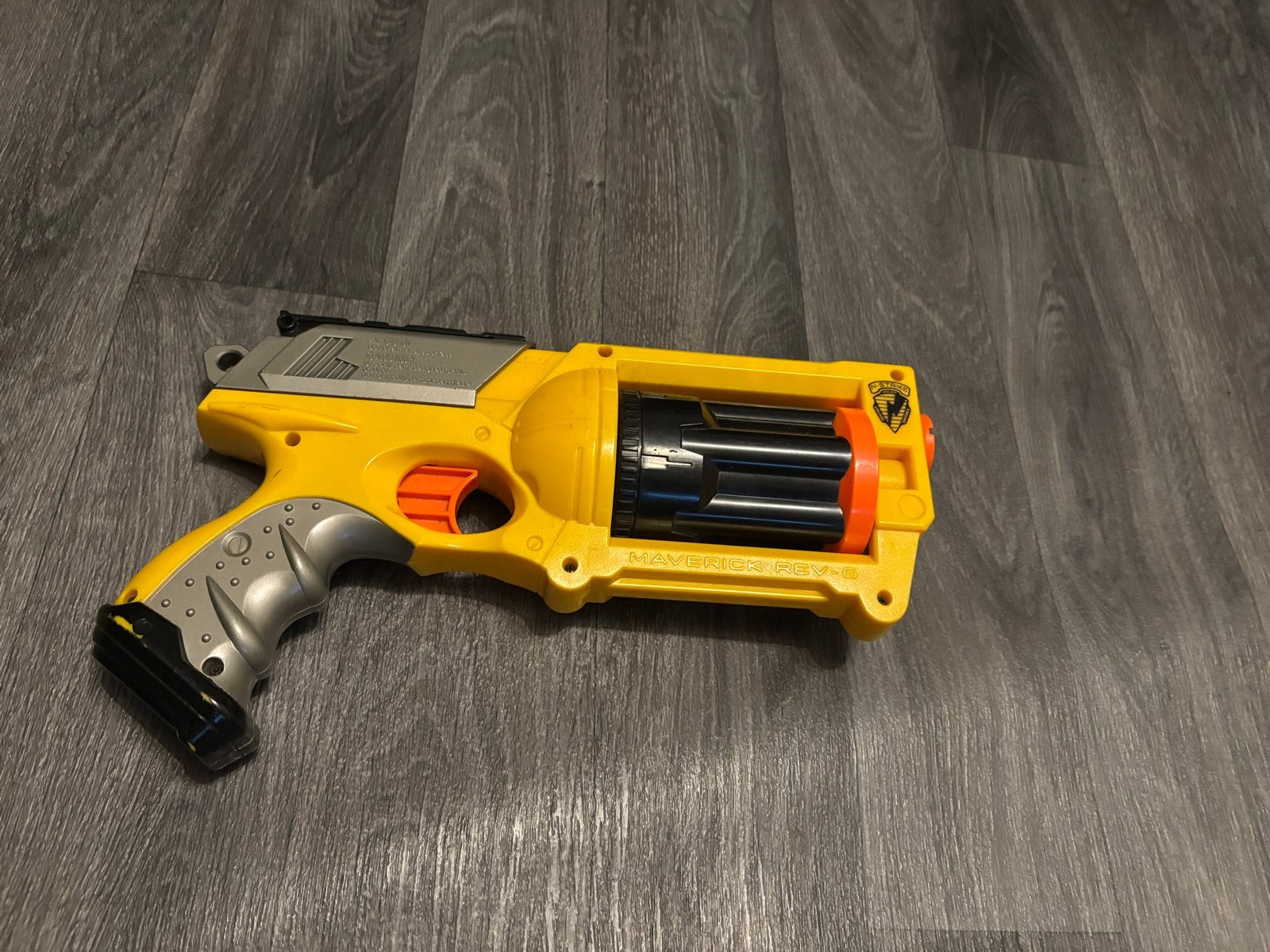 Nerf N-Strike Maverick REV-6 Blaster, Ophalen of Verzenden, Gebruikt, Jongen of Meisje