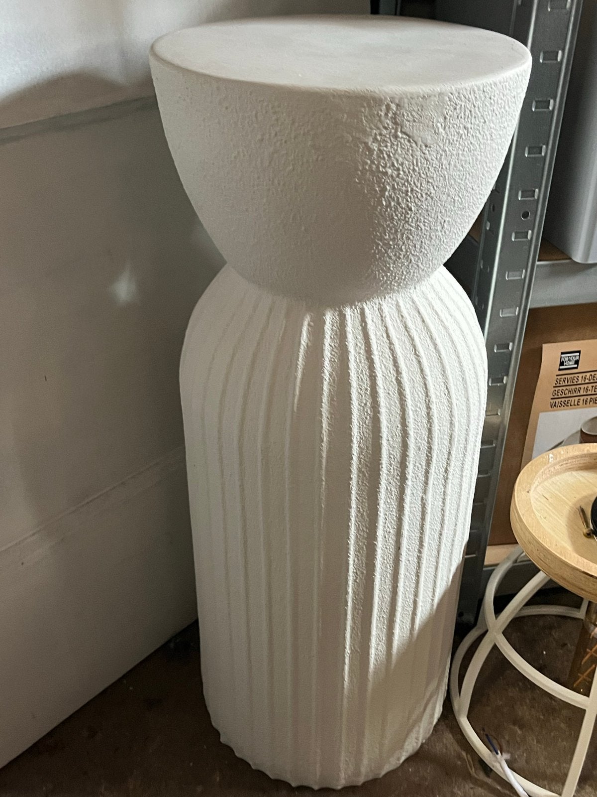 Crème Witte Pilaar, Ophalen of Verzenden, Gebruikt