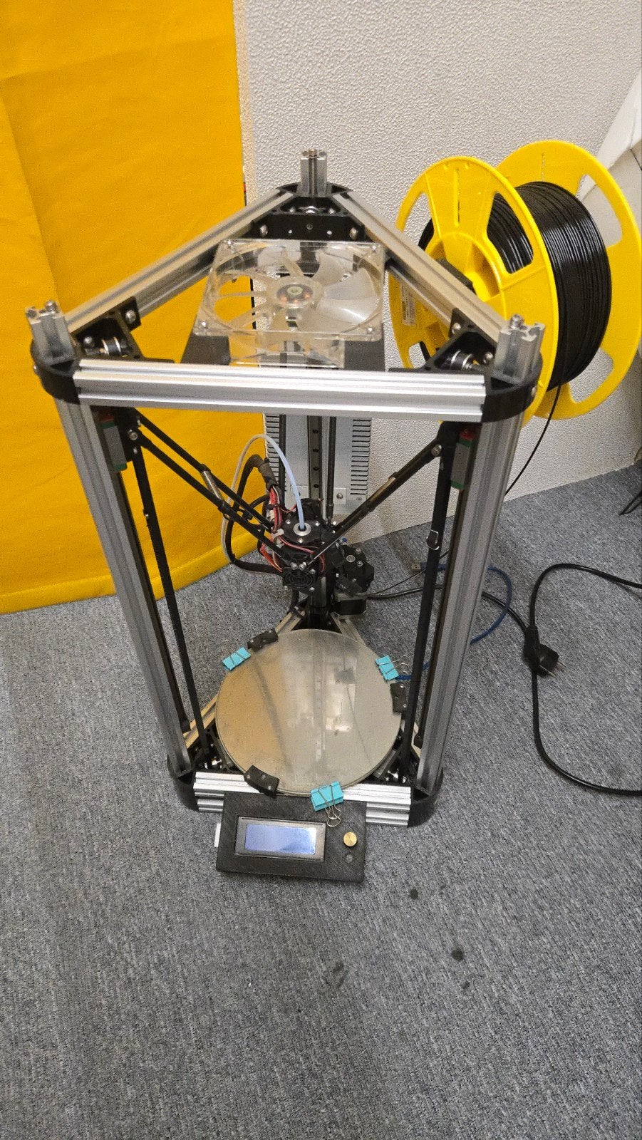 3d Printer Kossel Mini clone Delta
2015 incl div upgrades., Computers en Software, 3D Printers, Ophalen, Gebruikt, Filament