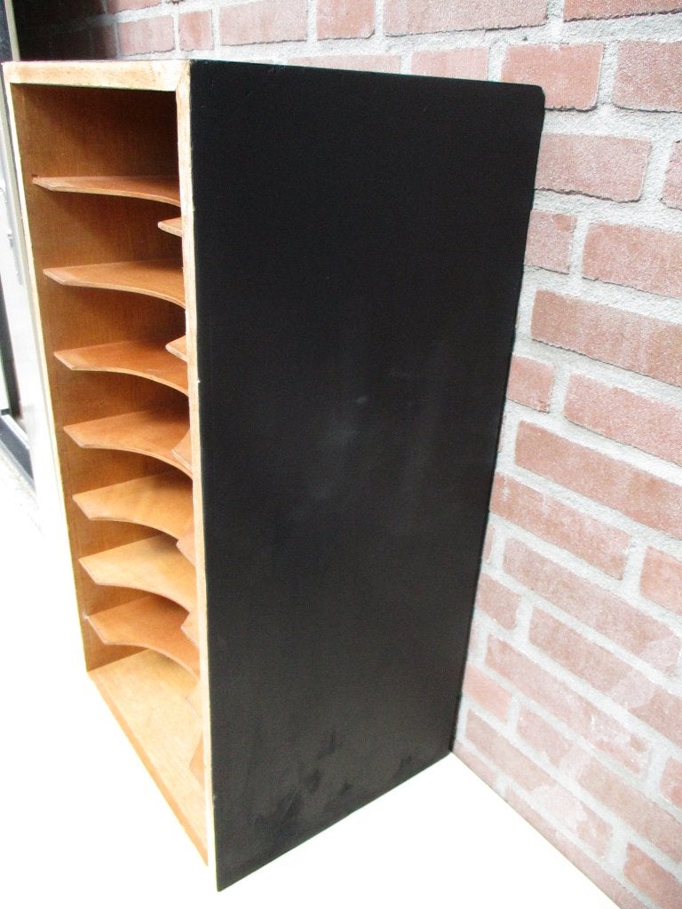 Bergkast voor LP's  of ordners., Ophalen, Gebruikt