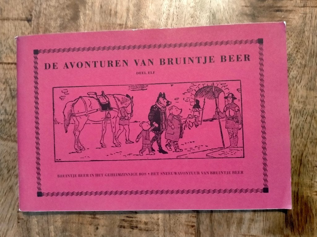 De avonturen van Bruintje beer deel 11 boekje boek strip, Eén stripboek, Ophalen of Verzenden, Gelezen